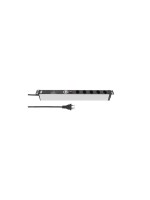STEFFEN Bloc multiprises 19” 5x T13, Argent