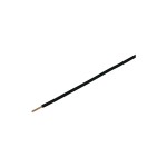 Steffen T-Draht 1.5mm2, schwarz, 20m, CU blank, Isolation PVC