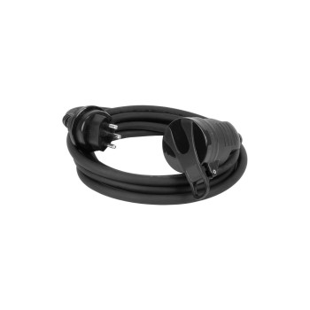 STEFFEN Câble de prolongation GdV 3 x 1.5 mm2 T13-T13, 5 m, noir STEFFEN Câble de prolongation GdV 3 x 1.5 mm2 T13-T13, 5 m, noir