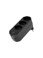 STEFFEN USB Mehrfachstecker 20W Manta, drehbar 320°, schwarz