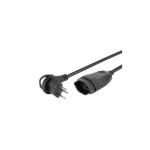 STEFFEN Câble de prolongation T12/T13, 1 m Noir
