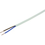 STEFFEN Câble d’installation TD 2 x 1.0 mm², 20 m Blanc