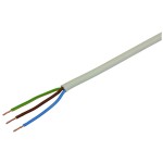 Installationskabel TD 3x 0.75mm2, weiss, 20m