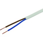 STEFFEN Câble d’installation TD 2 x 1.0 mm², 100 m Blanc