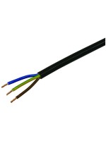 Installationscable TD 3x 1.5mm2, black , 20m