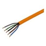Installationscable PUR 5x2.5mm2, orange, 33m