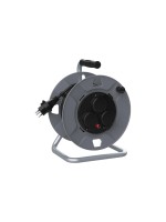 STEFFEN Bobine de câble 25 m, 3 x 1,5 mm, 3 x T13, noir