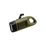 STEFFEN Taschenlampe Dynamo 15, 1W, USB Charger, 2h