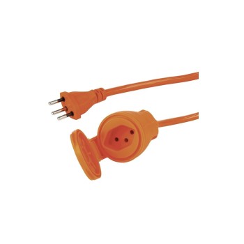 STEFFEN Gd Verlängerung 3x1mm² black 5m, T12/T13 IP44 with Kinderschutz STEFFEN Gd Verlängerung 3x1mm² black 5m, T12/T13 IP44 with Kinderschutz