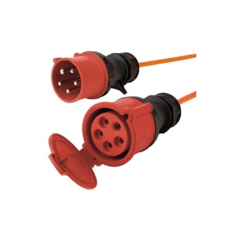 Verlängerungskabel STEFFENFLEX EPR-PUR, 5G4mm² 10m CEE32/5-CEE32/5 IP44