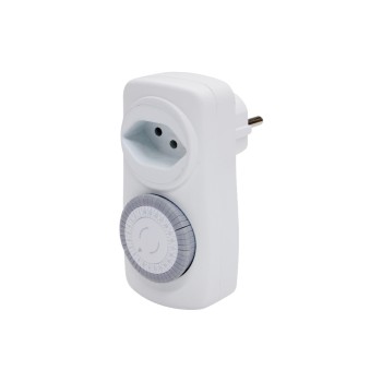 Timer Promo Mechanisch IP20, 24h Zyklus, weiss, 48 Schaltmöglichkeiten pro Tag