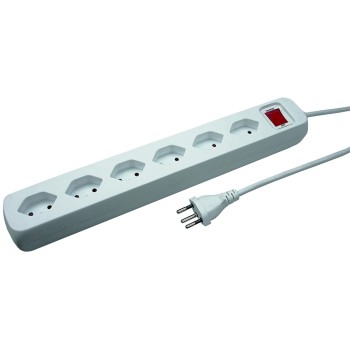 multiprises 6xT13, avec Schalter, 1.5m câble multiprises 6xT13, avec Schalter, 1.5m câble