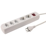 multiprises 3xT13, 2x SchuKo, 1.5m câble, avec Kinderschutz
