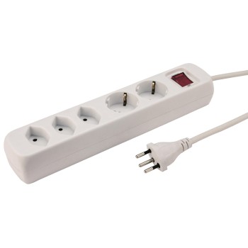 multiprises 3xT13, 2x SchuKo, 1.5m câble, avec Kinderschutz multiprises 3xT13, 2x SchuKo, 1.5m câble, avec Kinderschutz