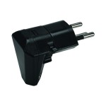 STEFFEN STEKO Dreh-Winkelstecker T12 90ø, Peachick Move on, noir