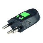 STEFFEN STEKO LOCK Stecker T12 noir, verriegelt avec STEKO LOCK Kupplung