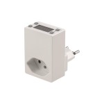 STEFFEN Timer Mini Digi IP20, 20 Programme, Kinderschutz