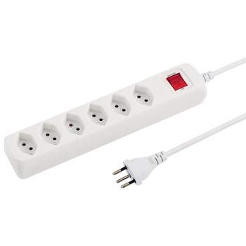 STEFFEN Bloc multiprises POWER EASY 6x T13 STEFFEN Bloc multiprises POWER EASY 6x T13