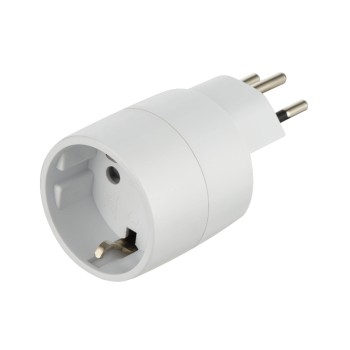 Elektromaterial Adaptateur de voyage EU - CH Elektromaterial Adaptateur de voyage EU - CH