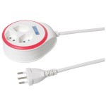 STEFFEN Bloc multiprises STEBA DISC 3 T13 Blanc / Rouge