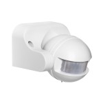 STEFFEN Bewegungsmelder IR Globe 180° weiss, 12m, 10Sek-7min, <10-2000lx, 1200W, IP44