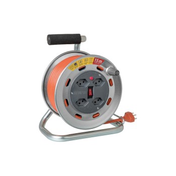 STEFFEN Tambour de câble STERO LOOP 15 m STEFFEN Tambour de câble STERO LOOP 15 m
