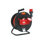 STEFFEN Tambour de câble Bauflex 2x CEE16/3, 25 m