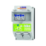 STEFFEN E-Bike Stromverteiler 2x T13, 6A, 30mA, 10kA