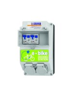 STEFFEN E-Bike Stromverteiler 2x T13, ON/OFF Funk, 6A, 30mA, 10kA