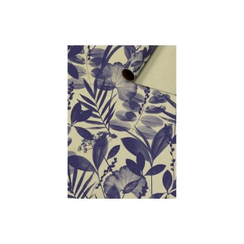 Stewo Papier cadeau Sona Bleu foncé, 70 x 200 cm