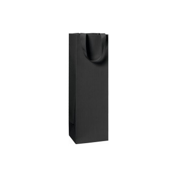 Stewo Sac à bouteilles One Couleur 11 x 10.5 x 36 cm, Noir