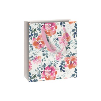 Stewo Sac cadeau Roses 18 x 8 x 21 cm