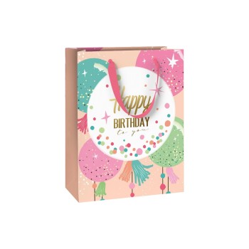 Stewo Sac cadeau Ballons de fête 23 x 13 x 30 cm