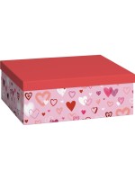 Stewo Geschenkbox, 24x33x6cm, A4+, Amaia rosa