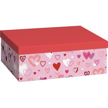 Stewo Carton cadeau Amaia 24×12×33 cm, 120 g/m², 1 Pièce/s, Rose