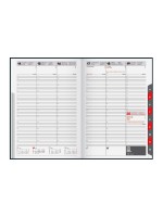 Stewo Geschäftsagenda 2027 Time Square, 17 x 24 cm, 1 W/2S, black 
