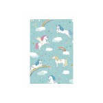 Stewo Papier cadeau Melody Licorne, 70 cm x 2 m