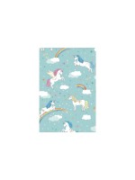 Stewo Papier cadeau Melody Licorne, 70 cm x 2 m