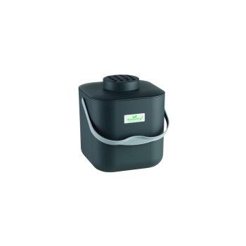 Stöckli Komposteimer POT schwarz, mit Filter, recycling