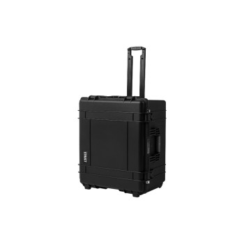 STRUCT Kunststoffkoffer D6940, schwarz, Trolley mit Schaumstoffeinlage, 694x593x400