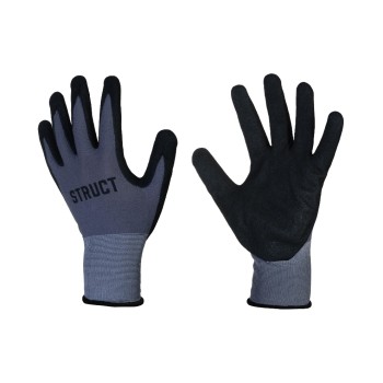 STRUCT Arbeitshandschuhe, Grösse 10/XL, black -grey