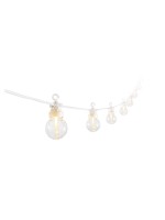 STT Guirlande lumineuse Solar Nostalgic, 10 LEDs, 2.7m, blanc