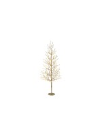 STT Weihnachtsbaum Gold 184 LED, 120cm, Netzbetrieb, Anschlusskabel: 5m, Outdoor