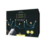 STT Lichterkette Recharge String 200, 200LED ww,10m, green,8 funct