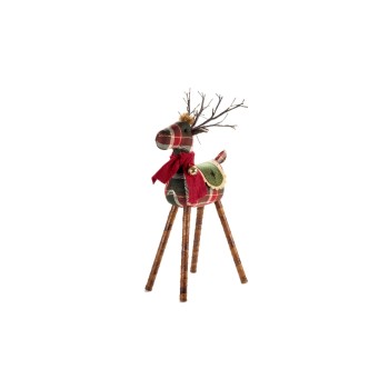 STT Weihnachtsfigur Reindeer Jeffrey, 16LED ww, 38x70x25cm STT Weihnachtsfigur Reindeer Jeffrey, 16LED ww, 38x70x25cm