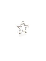 STT LED Dekoration 3D Star Nero 38cm, 180LED sww, D38cm, black