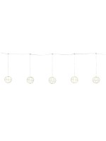 STT Lichterkette Royal Ball Set 5pcs L, 550LED ww, D16cm, in- und outdoor