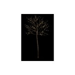 STT Arbre Conte de fées, 1.5 m, 138 LED, marron