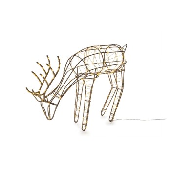 STT Weihnachtsfigur Reindeer Gavin 25, 180LED ww, 41x9.5x25cm STT Weihnachtsfigur Reindeer Gavin 25, 180LED ww, 41x9.5x25cm