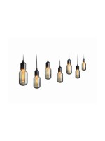 STT Guirlande lumineuse Solar Edison, 10 LEDs, 2.7m, Smoky